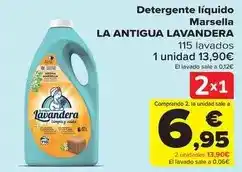 Carrefour Antigua usanza - detergente líquido marsella oferta