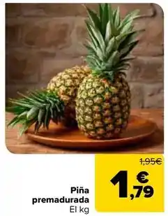 Carrefour Piña premadurada oferta