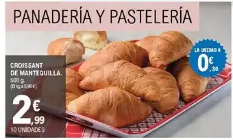E.Leclerc Croissant de mantequilla oferta