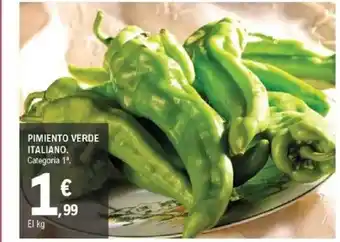 E.Leclerc Pimiento verde italiano oferta