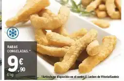 E.Leclerc Rabas congeladas oferta
