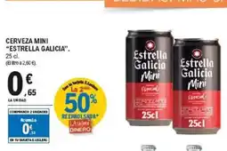 E.Leclerc ESTRELLA GALICIA Cerveza mini oferta