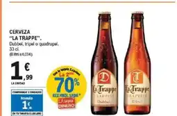 E.Leclerc LA TRAPPE Cerveza oferta