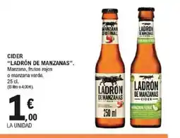 E.Leclerc LADRÓN DE MANZANAS Cider oferta