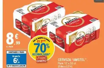 E.Leclerc AMSTEL Cerveza oferta