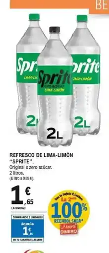 E.Leclerc SPRITE Refresco de lima-limón oferta