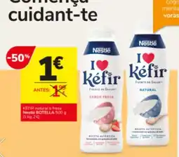 Consum Nestlé - kéfir natural o fete oferta