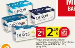 Consum Danone - oikos oferta
