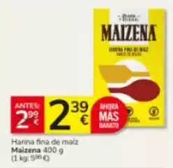 Consum Maizena - harina fina de maiz oferta