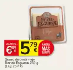 Consum Flor de esgueva - queso de oveja viejo oferta