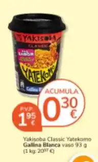 Consum Gallina blanca - yakisoba classic yatekomo oferta