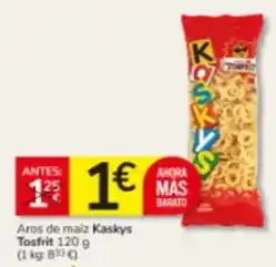 Consum Mas - aros de maiz kaskys oferta