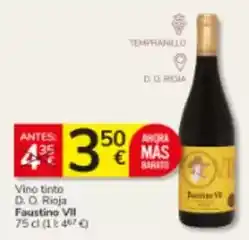 Consum Faustino vii - vino tinto d.o. rioja oferta