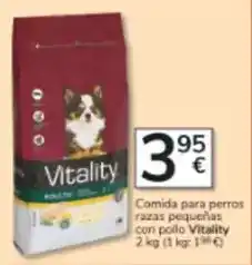 Consum Vitality - comida para perros razas pequeñas con pollo oferta