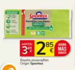 Consum Spontex - bayeta posavajillas origin oferta