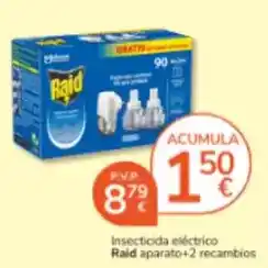 Consum Raid - insecticida eléctrico oferta