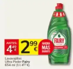 Consum Fairy - lavavajillas ultra poder oferta