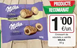SPAR Fragadis Milka - croissant de xocolata o vainilla oferta