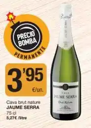 SPAR Fragadis Jaume serra - cava brut nature oferta