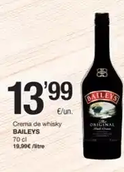 SPAR Fragadis Baileys - crema de whisky oferta
