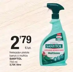 SPAR Fragadis Sanytol - netejador pistola banys o multius oferta