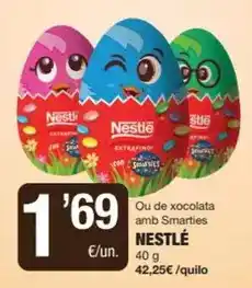 SPAR Fragadis Nestlé - ou de xocolata amb smarties oferta
