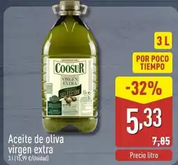 ALDI Coosur - aceite de oliva virgen extra oferta