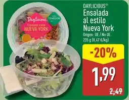 ALDI Daylicious - ensalada al estilo nueva york oferta