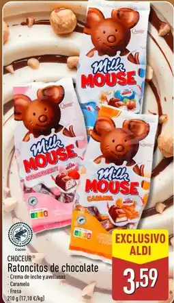 ALDI Choceur - ratoncitos de chocolate oferta