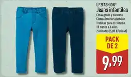 ALDI Up2ffashion - jeans infantiles oferta