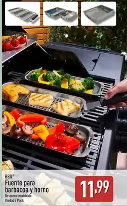 ALDI Bbqⓡ - fuente para barbacoa y horno oferta