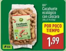 ALDI Bio - cacahuete logico con cascara oferta