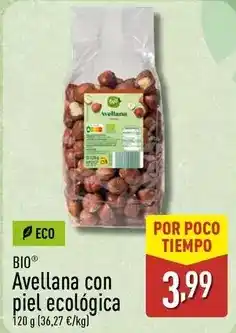 ALDI Bio - avellana con piel logica oferta