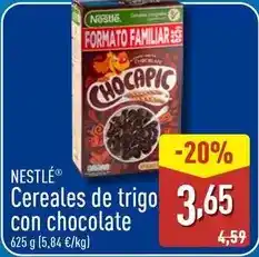 ALDI Nestlé - cereales de trigo con chocolate oferta