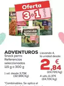 Kiwoko Purina - adventuros snack perro oferta