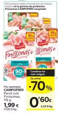 Caprabo Campofrío - pernil cuit finissimas oferta