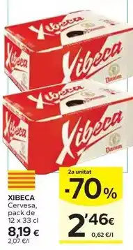 Caprabo Xibeca - cervesa oferta