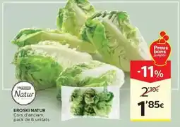 Caprabo Eroski natur - cors d'enciam oferta