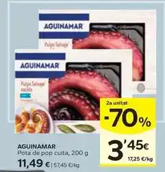 Caprabo Aguinamar - pota de pop cuita oferta