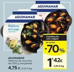 Caprabo Aguinamar - gamma de musclos oferta