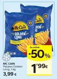 Caprabo Mccain - patates golden long oferta
