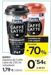 Caprabo Kaiku - gamma de caffè oferta