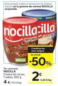 Caprabo Nocilla - crema de cacu oferta