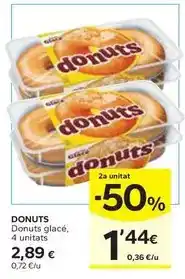 Caprabo Donuts - glace oferta