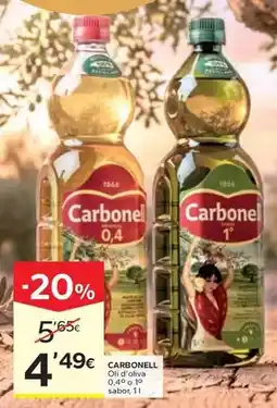 Caprabo Carbonell - oli d'oliva oferta