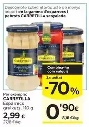 Caprabo Carretilla - espàrrecs gruixuts oferta