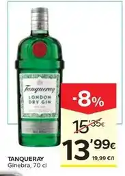 Caprabo Tanqueray - ginebra oferta