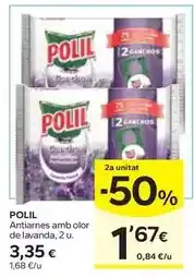 Caprabo Polil - antiarnes amb olor de lavanda oferta