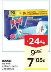 Caprabo Bloom - apareil antimosquits oferta