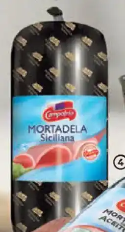 Alimerka CAMPOFRÍO Mortadela siciliana con aceitunas o sin aceitunas oferta